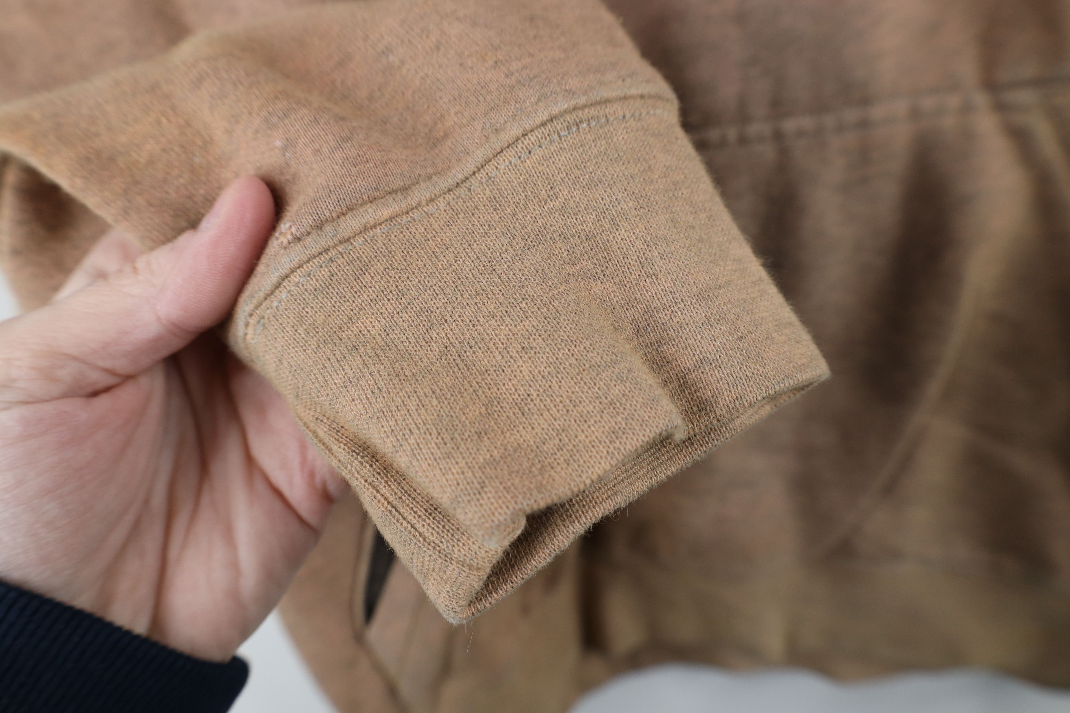 Nike × Vintage Vintage Nike Scott Swoosh Hoodie Sweatshirt Heather Brown Size US M / EU 48-50 / 2 - 10 Thumbnail