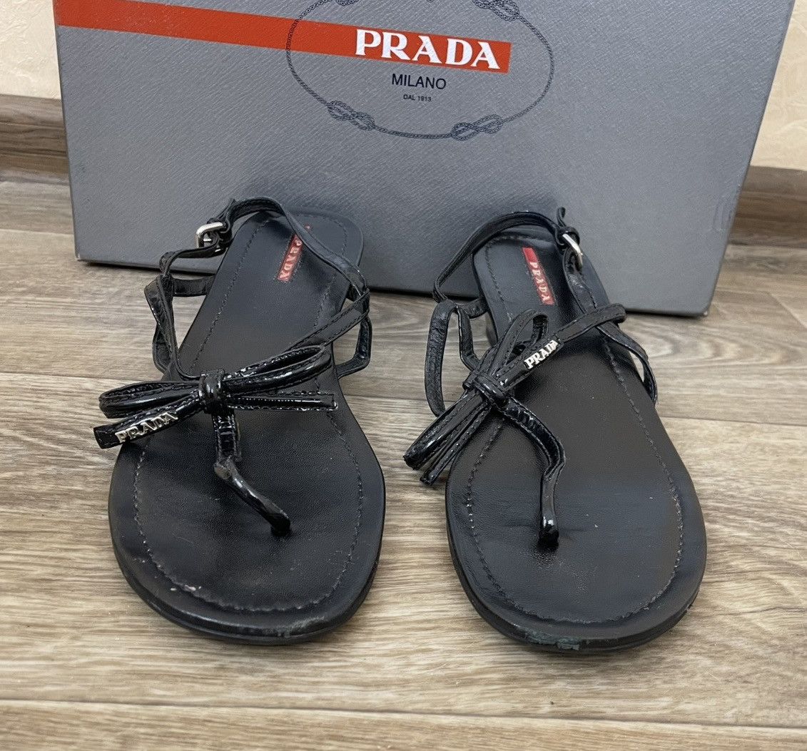 Prada Prada sandals size 39 IT Size US 9 / IT 39 - 5 Thumbnail