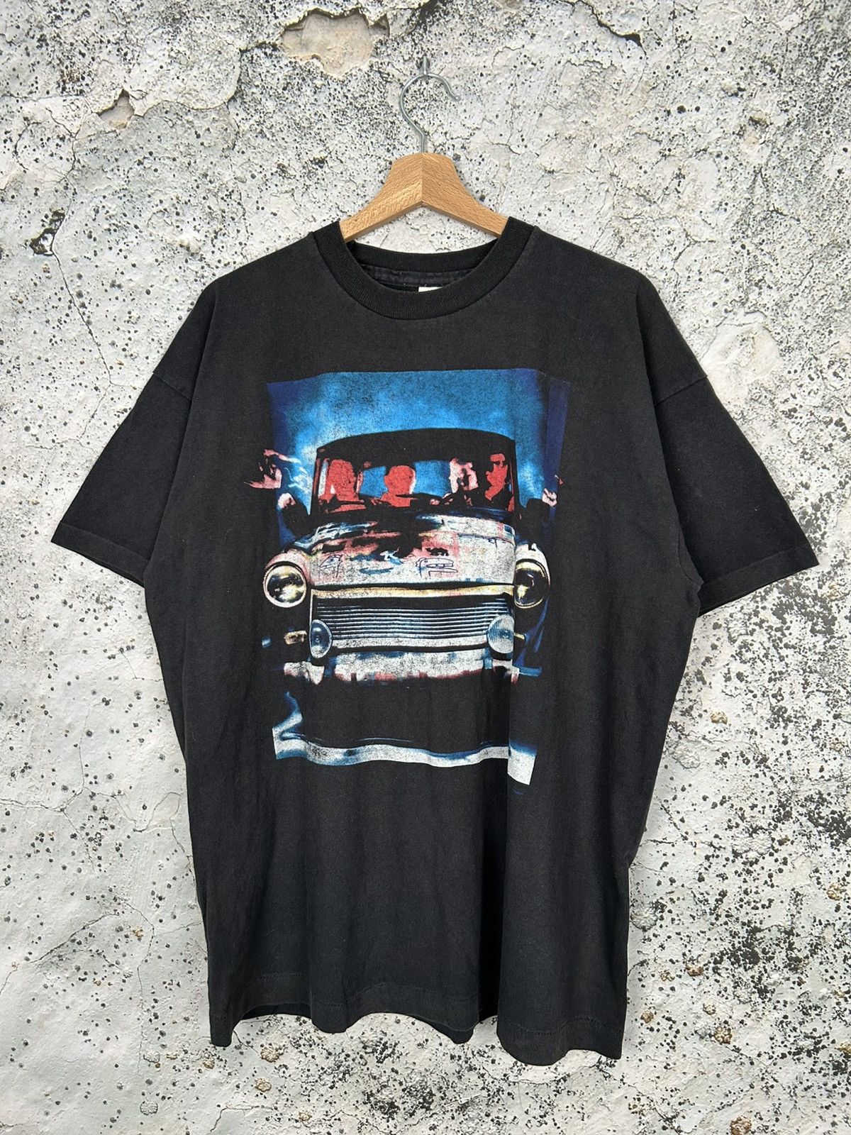 Band Tees U2 1992 Zoo TV Tour Rock Band Tee Vintage Single Stitch Rare Size US XL / EU 56 / 4 - 1 Thumbnail
