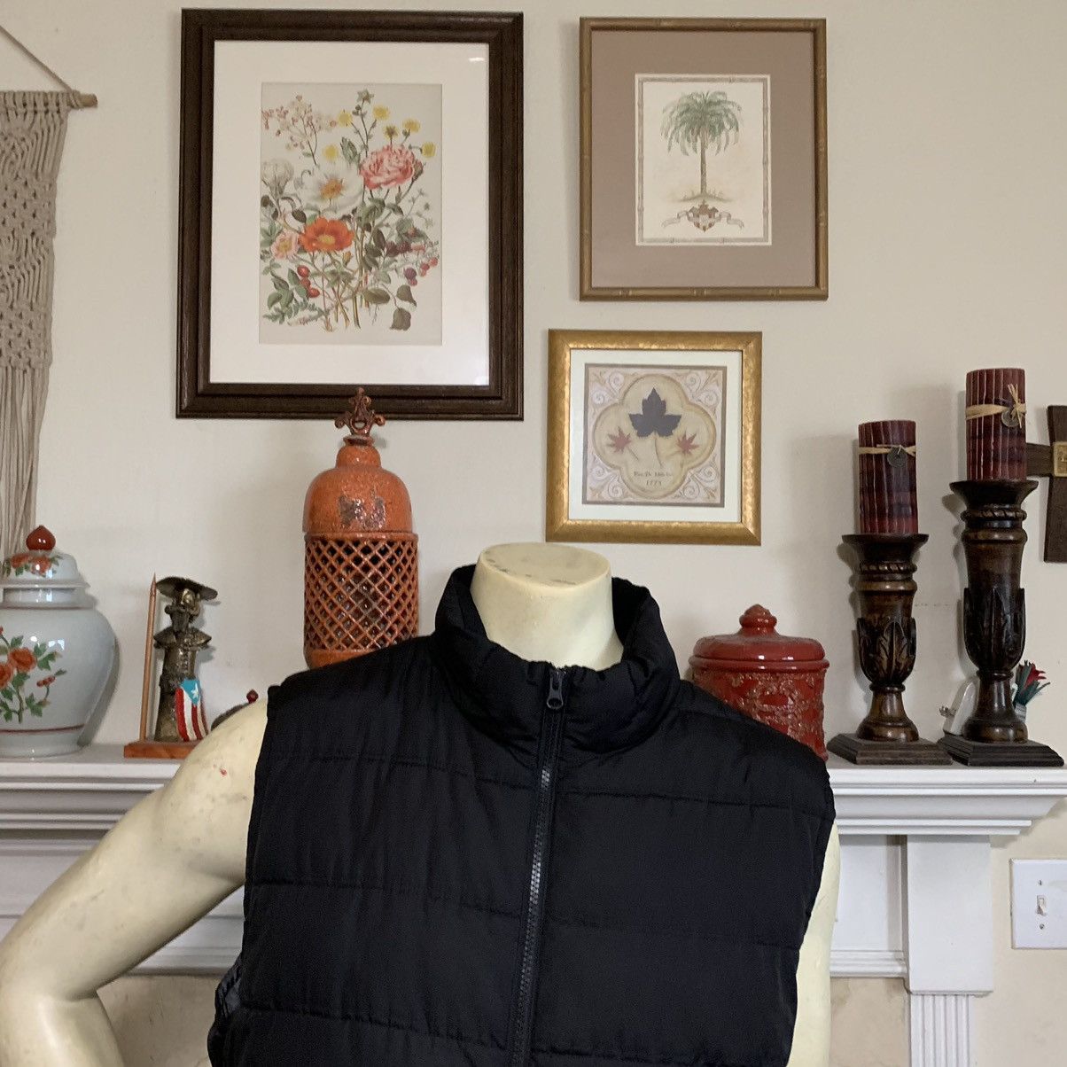 Gap Puffy Zippered vest Size US XL / EU 56 / 4 - 3 Thumbnail