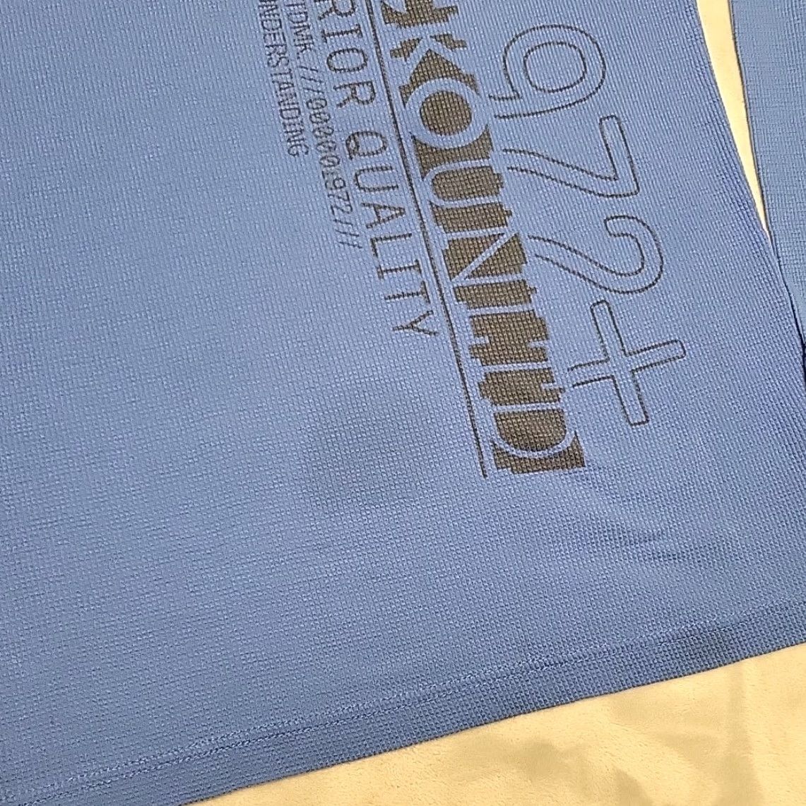 Ecko Unltd. VINTAGE Ecko Unltd Shirt Mens XL Blue Thermal Long Sleeve Crewneck Rhino Logo Unlimited Size US XL / EU 56 / 4 - 2 Thumbnail
