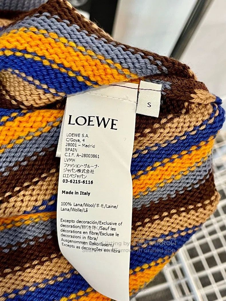 Loewe Loewe Casual All-Purpose Embroidered Long Sleeve Sweater Size US S / EU 44-46 / 1 - 5 Thumbnail