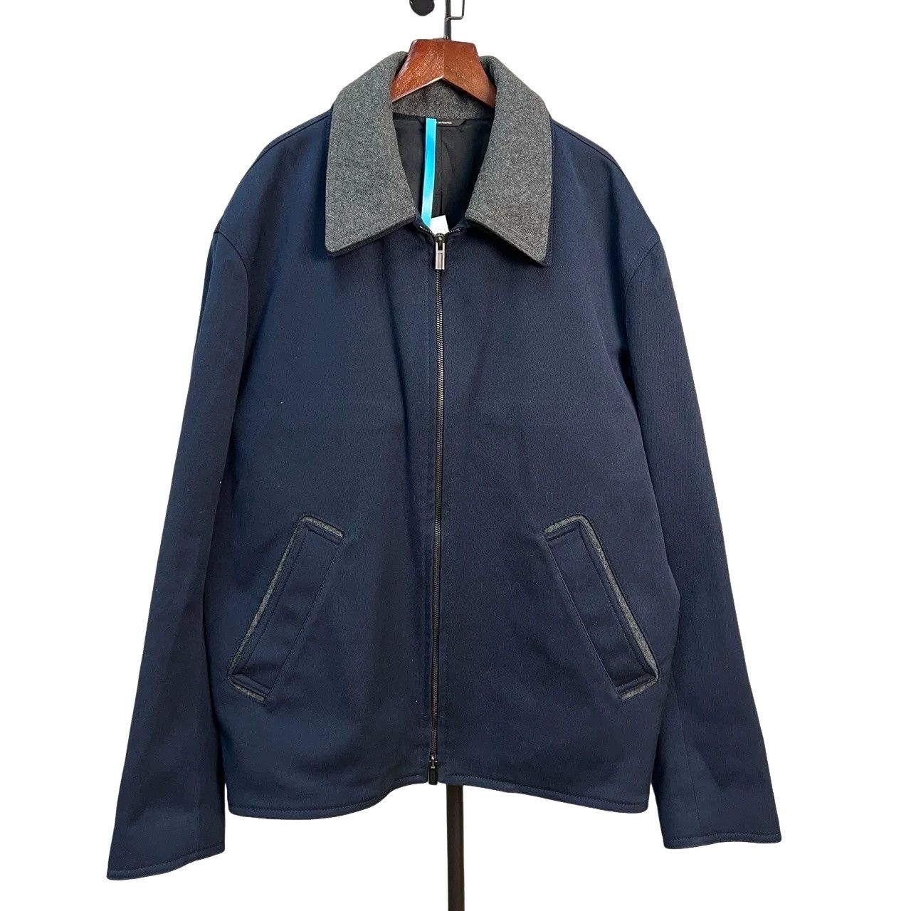 Hermes Hermes Zip Up Cotton Blend Jacket Size 52 Size US L / EU 52-54 / 3 - 1 Thumbnail