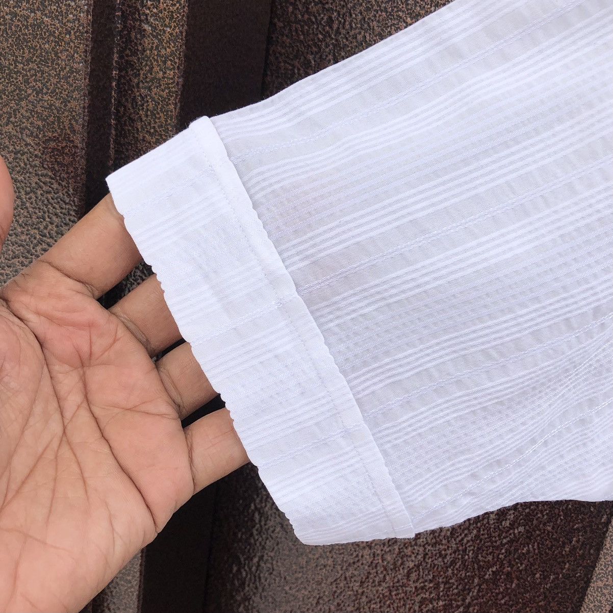 Burberry Burberry Checked Embroidery Logo Stretchable Short Sleeve Size US M / EU 48-50 / 2 - 10 Thumbnail