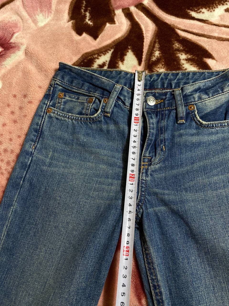Polo Ralph Lauren × RRL Ralph Lauren × Vintage Crazy Vintage 90s Polo Ralph Lauren Faded Baggy Jeans Size US 27 - 12 Thumbnail