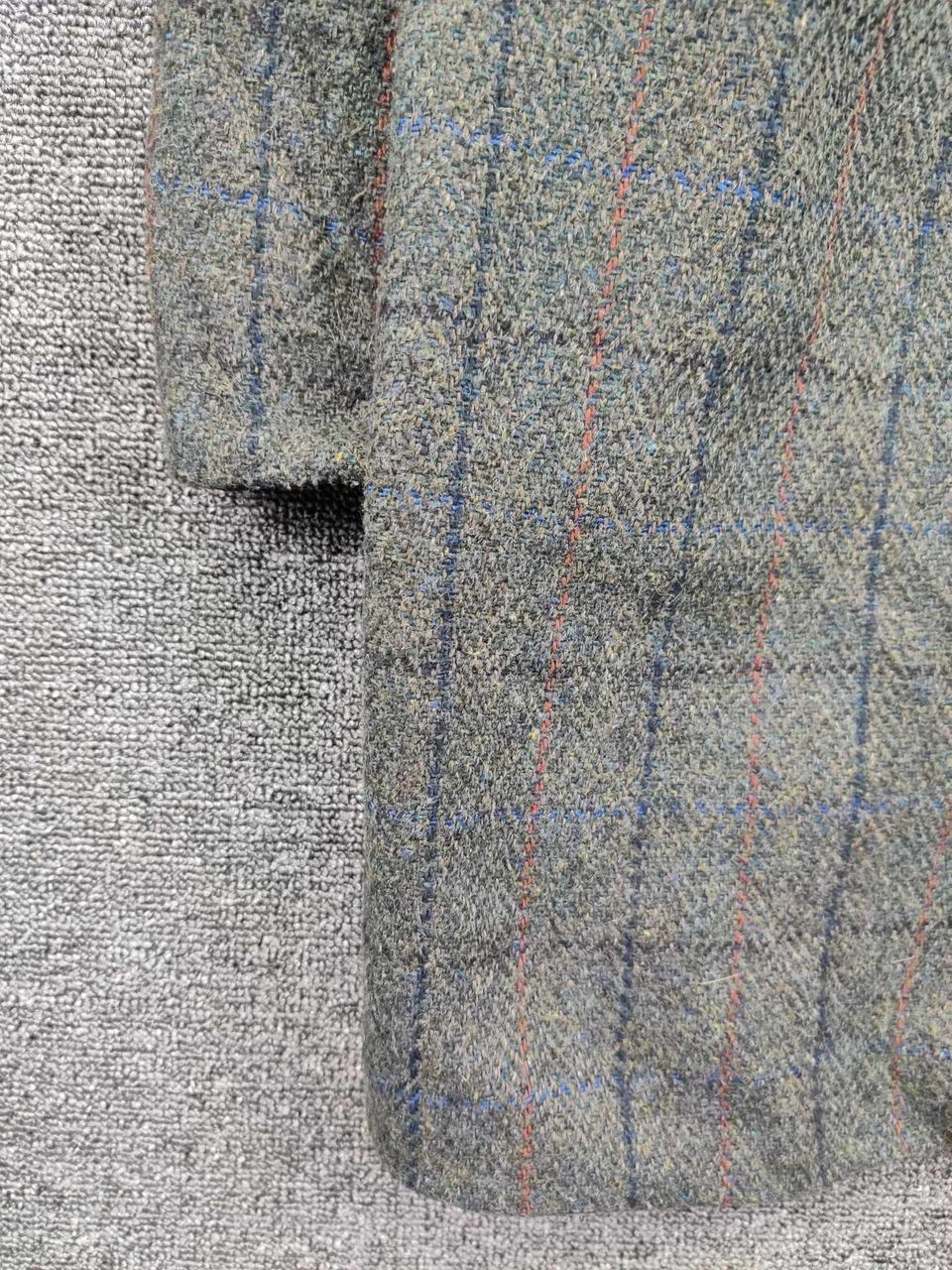 Harris Tweed Harris Tweed x Sevendays Sundays Plaid Wool Long Coat Size US L / EU 52-54 / 3 - 3 Thumbnail