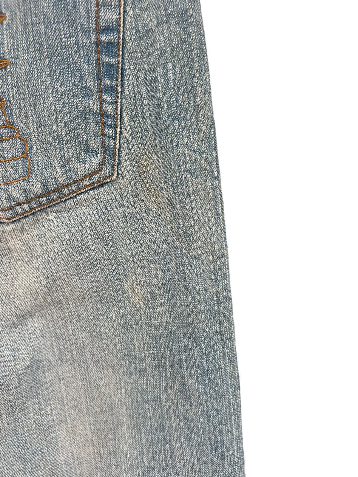 PHENOMENON PHENOMENON Japan Blue Studded Rips Ripped Baggy Denim Jeans Size US 36 / EU 52 - 21 Thumbnail