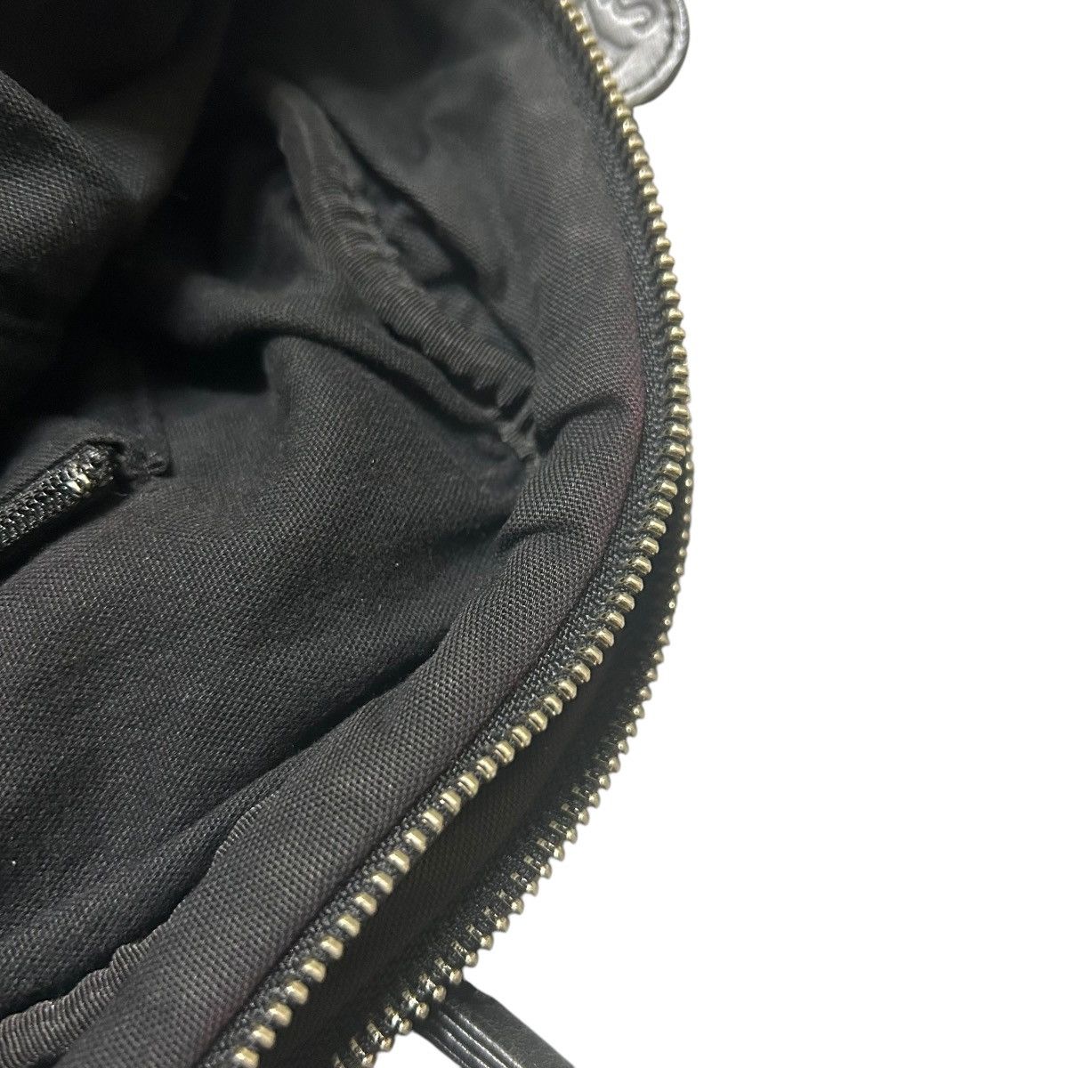 Designer × Vintage × Yohji Yamamoto Vintage Yohji Yamamoto black multi zip leather bag Size ONE SIZE - 24 Thumbnail