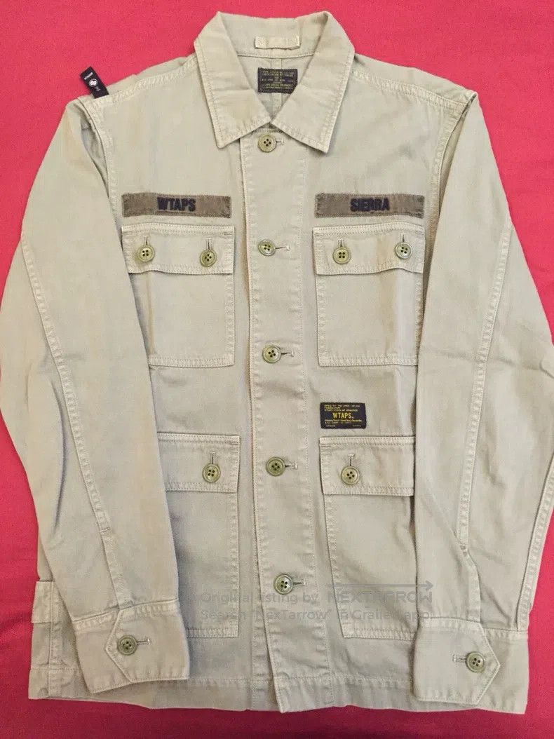 Wtaps Wtaps Military-style four-pocket jacket Size US S / EU 44-46 / 1 - 1 Thumbnail