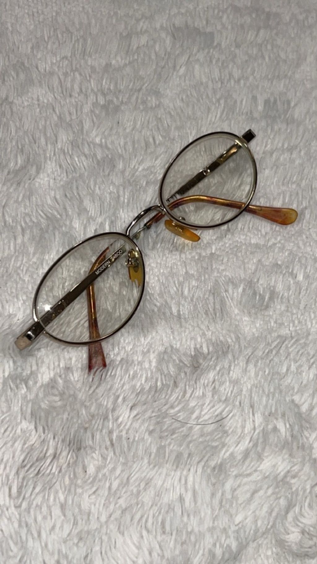 Other Vintage MODERN TABOO Gold Oval Glasses 25 gold frame Size ONE SIZE - 1 Thumbnail