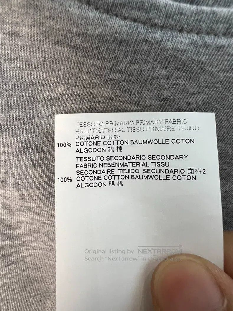Maison Margiela Maison Margiela Grey off-the-shoulder short sleeves Size XS / US 0-2 / IT 36-38 - 7 Thumbnail