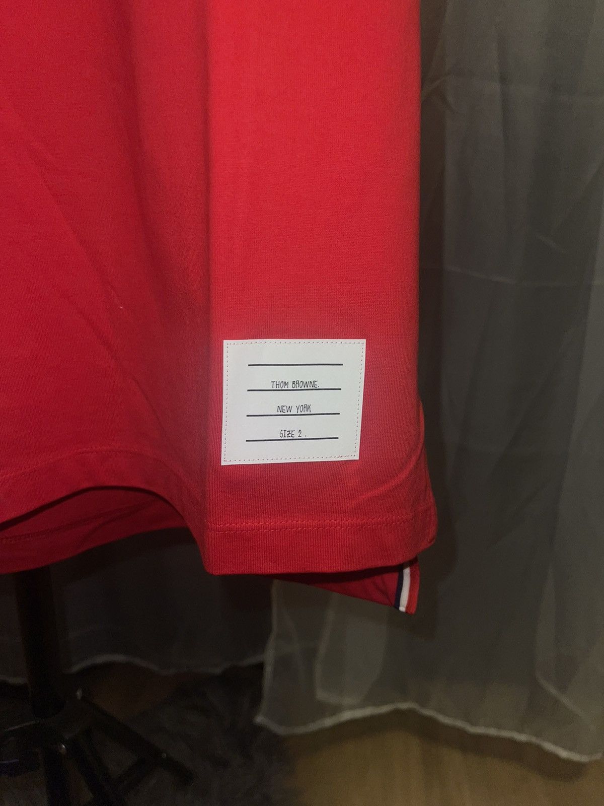 Thom Browne Thom Browne Relaxed fit tee in Red Size US M / EU 48-50 / 2 - 5 Thumbnail