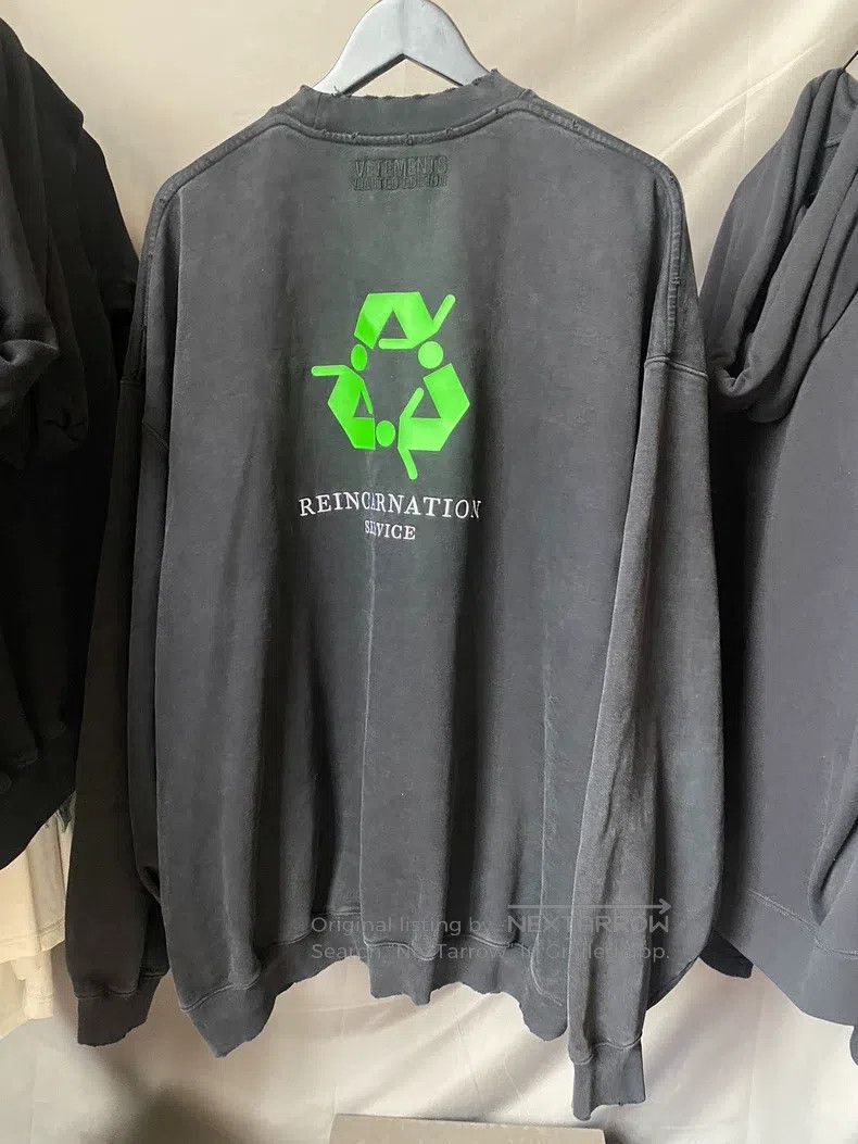 Vetements Vetements Slouchy Sweatshirt Size US S / EU 44-46 / 1 - 2 Thumbnail