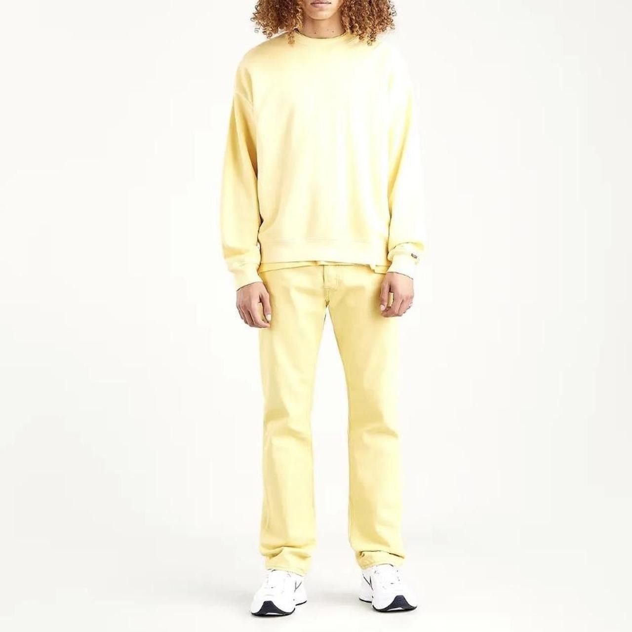 Levi's NWT Levi's Fresh 501 Original Straight Leg yellow Jeans Size US 38 / EU 54 - 6 Thumbnail
