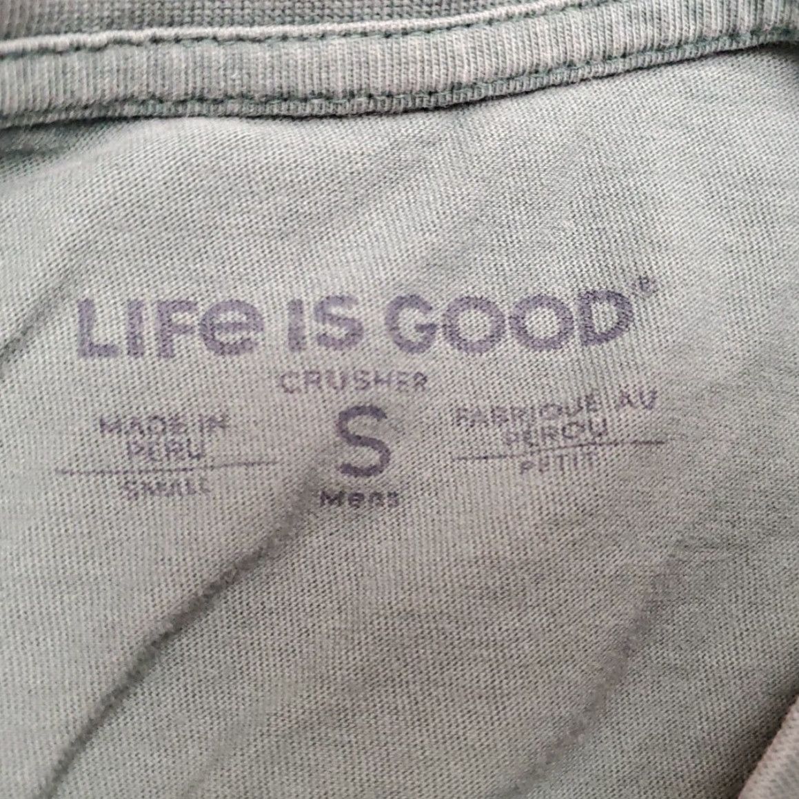 Life is Good Life is Good Shirt Men S Green Dog Lover Max Crusher Crewneck Casual Max Tee Size US S / EU 44-46 / 1 - 4 Thumbnail