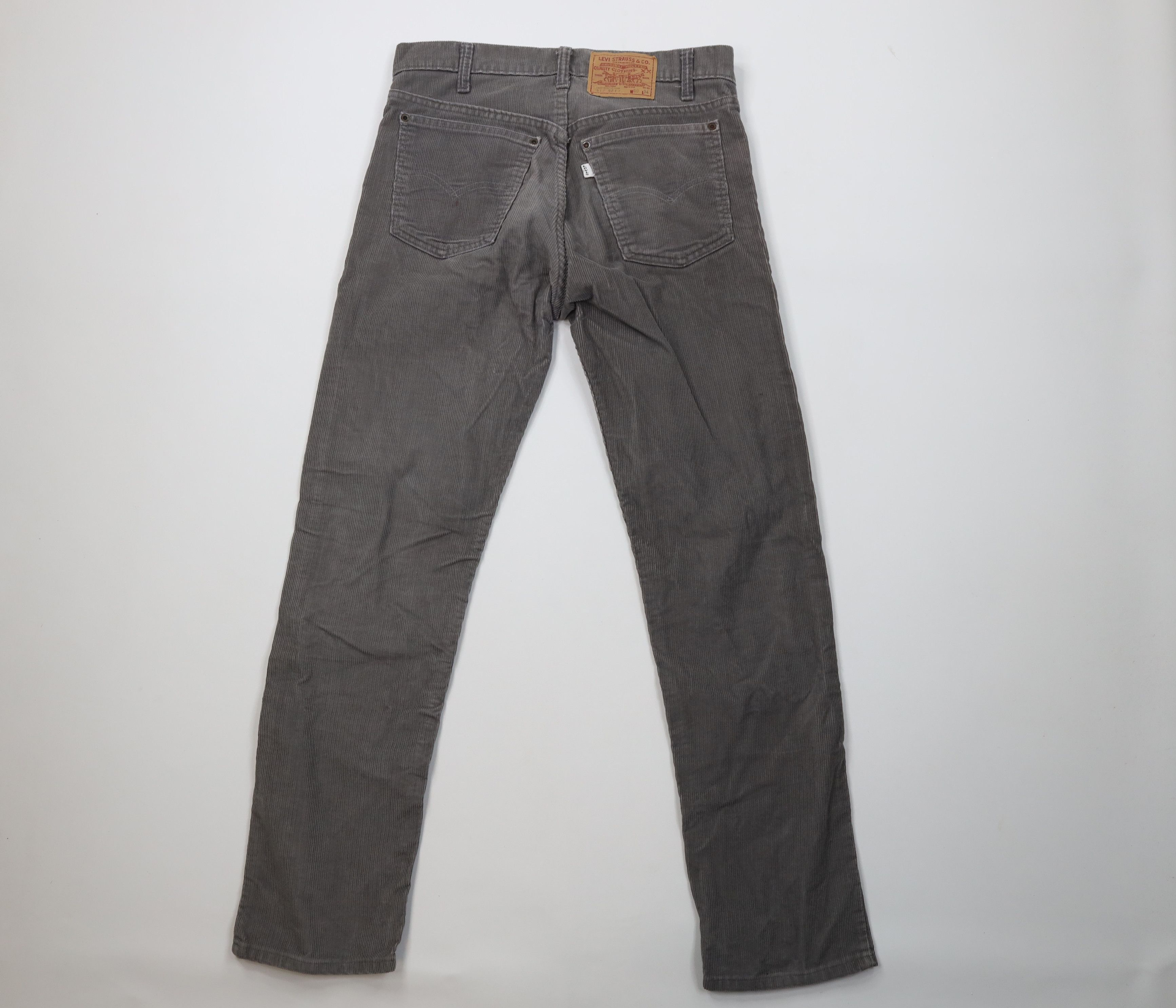 Levi's Vintage 70s 80s Levis 517xx Western Corduroy Pants Gray USA Size US 30 / EU 46 - 12 Thumbnail