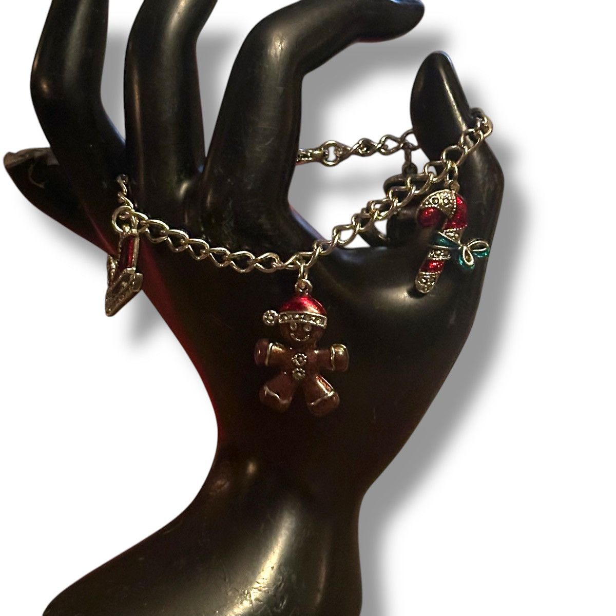 Other Silver tone Christmas charm bracelet Size ONE SIZE - 2 Thumbnail