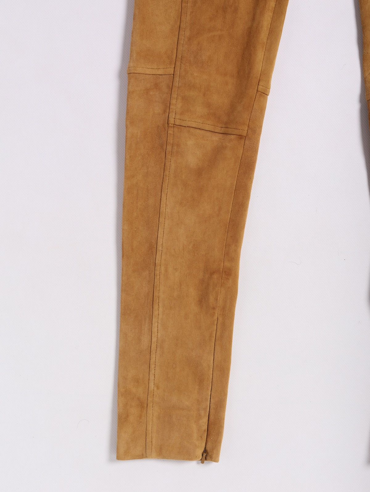 Polo Ralph Lauren Ralph Lauren Suede Brown Soft Leather Pants Size 26" / US 2 / IT 38 - 2 Thumbnail