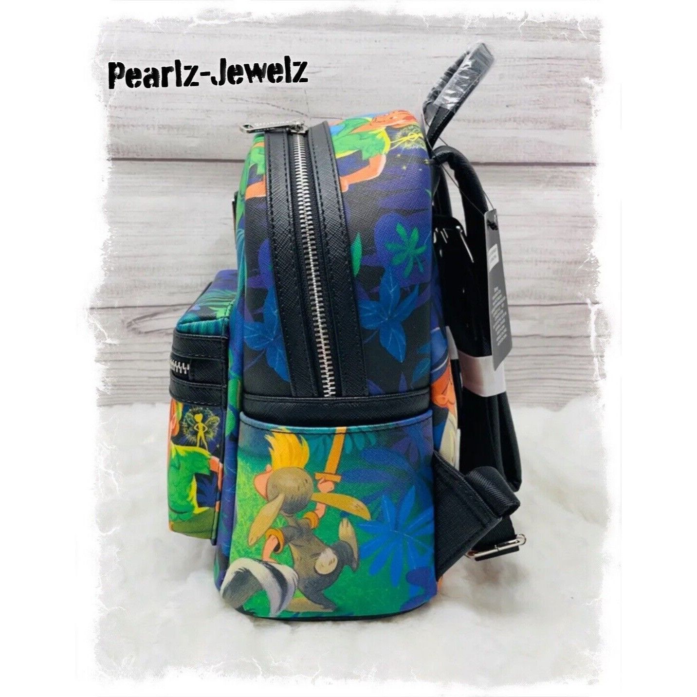 Disney Loungefly Disney Peter Pan Scened Tropical Lost Boys Wendy Size ONE SIZE - 2 Thumbnail