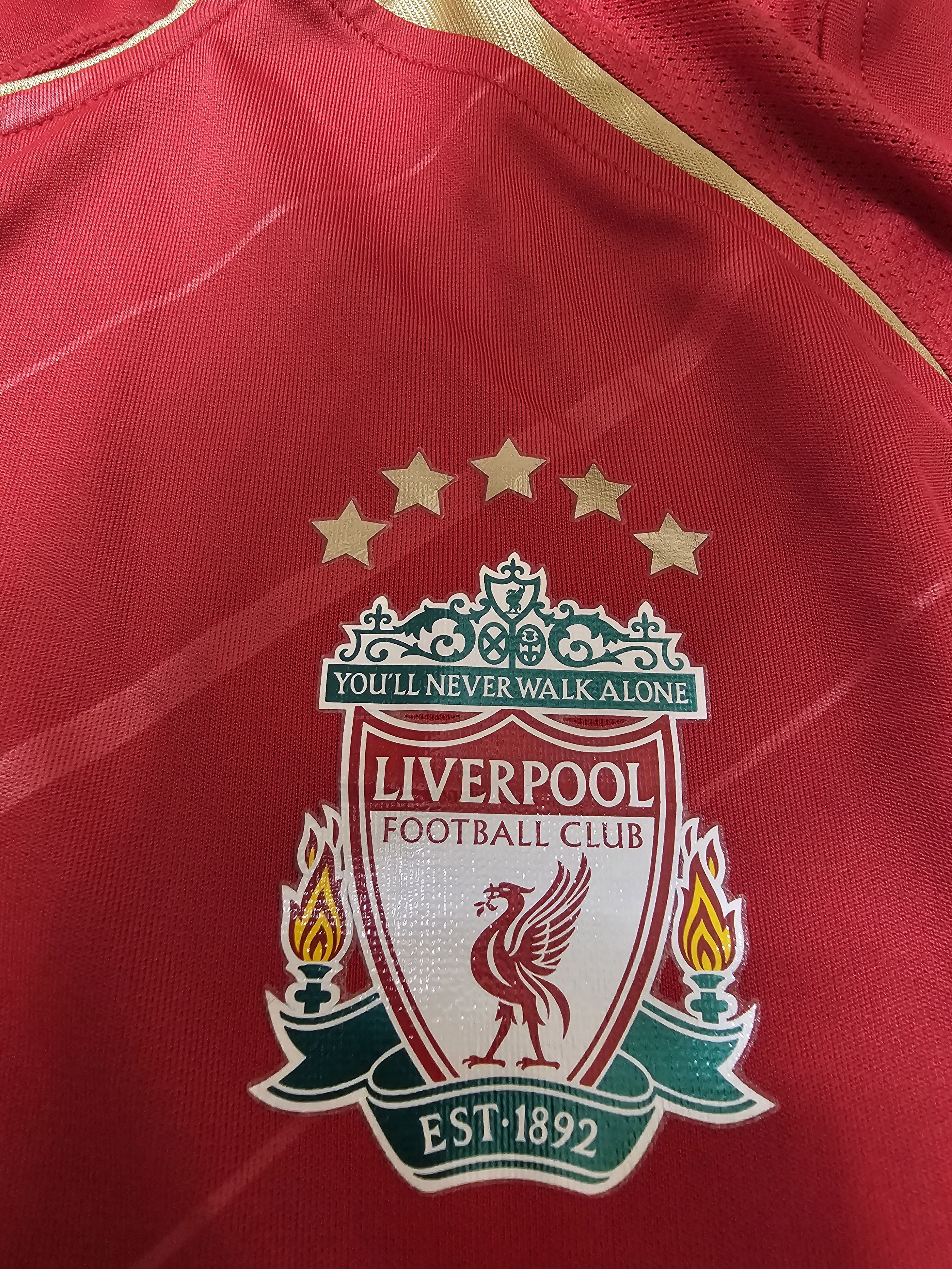 Reebok LIVERPOOL 2004 2005 CUP SHIRT FOOTBALL SHIRT SOCCER JERSEY Size US S / EU 44-46 / 1 - 4 Thumbnail