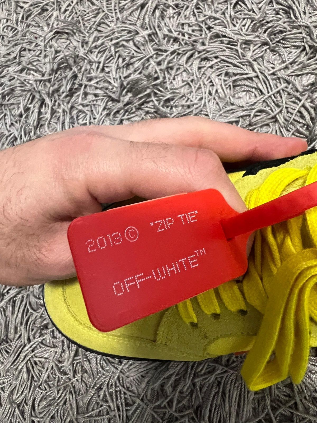 Off-White Off White Vulc Low Yellow Size US 7.5 / EU 40-41 - 11 Thumbnail