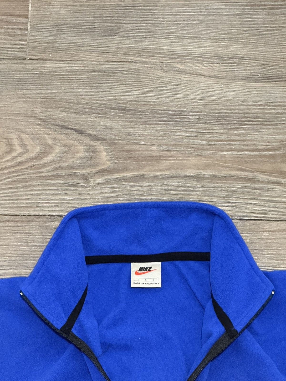 Nike × Vintage Vintage Nike Fit Fleece 1/4 Zip Size US L / EU 52-54 / 3 - 2 Thumbnail