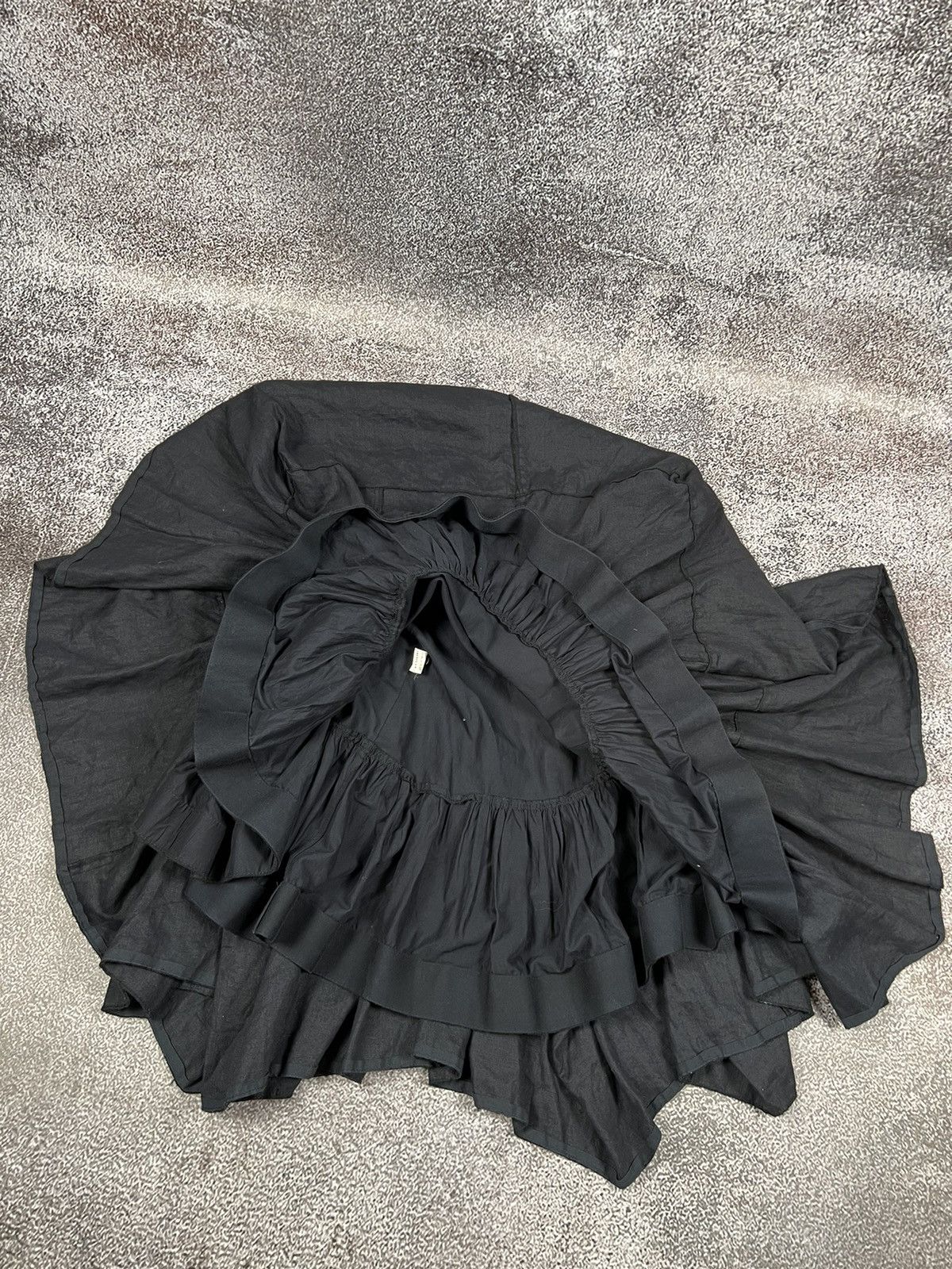 Marithe + Francois Girbaud Marithe Francois Girbaud Oversized batman linen skirt y2k Size 30" / US 8 / IT 44 - 15 Thumbnail
