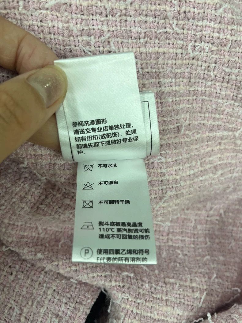 Chanel Chanel Full logo striped short-sleeved silhouette coat Size XS / US 0-2 / IT 36-38 - 7 Thumbnail
