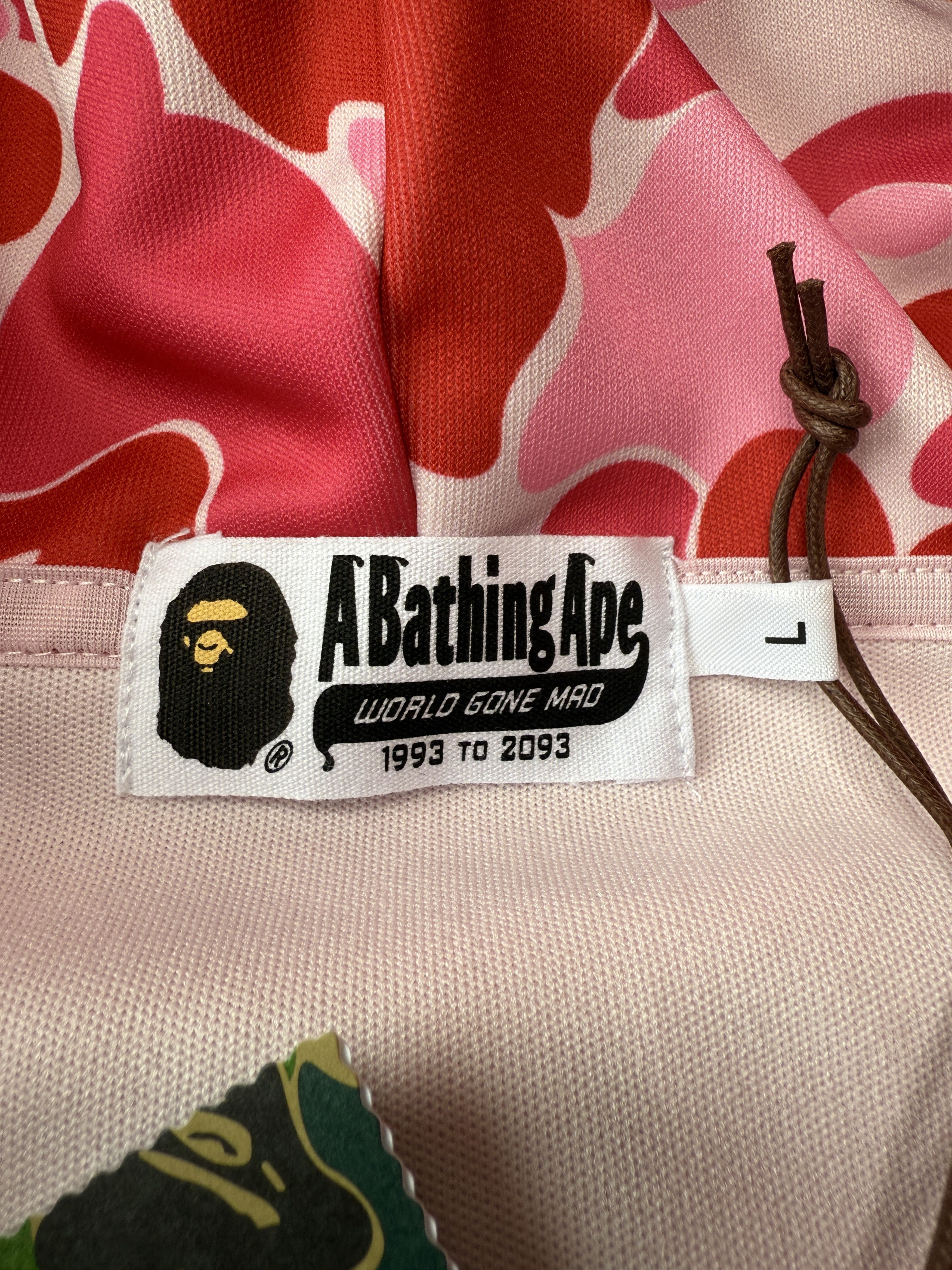 Bape BAPE ABC CAMO POLYESTER RELAXED FIT SHARK FULL ZIP HOODIE Size US L / EU 52-54 / 3 - 14 Thumbnail