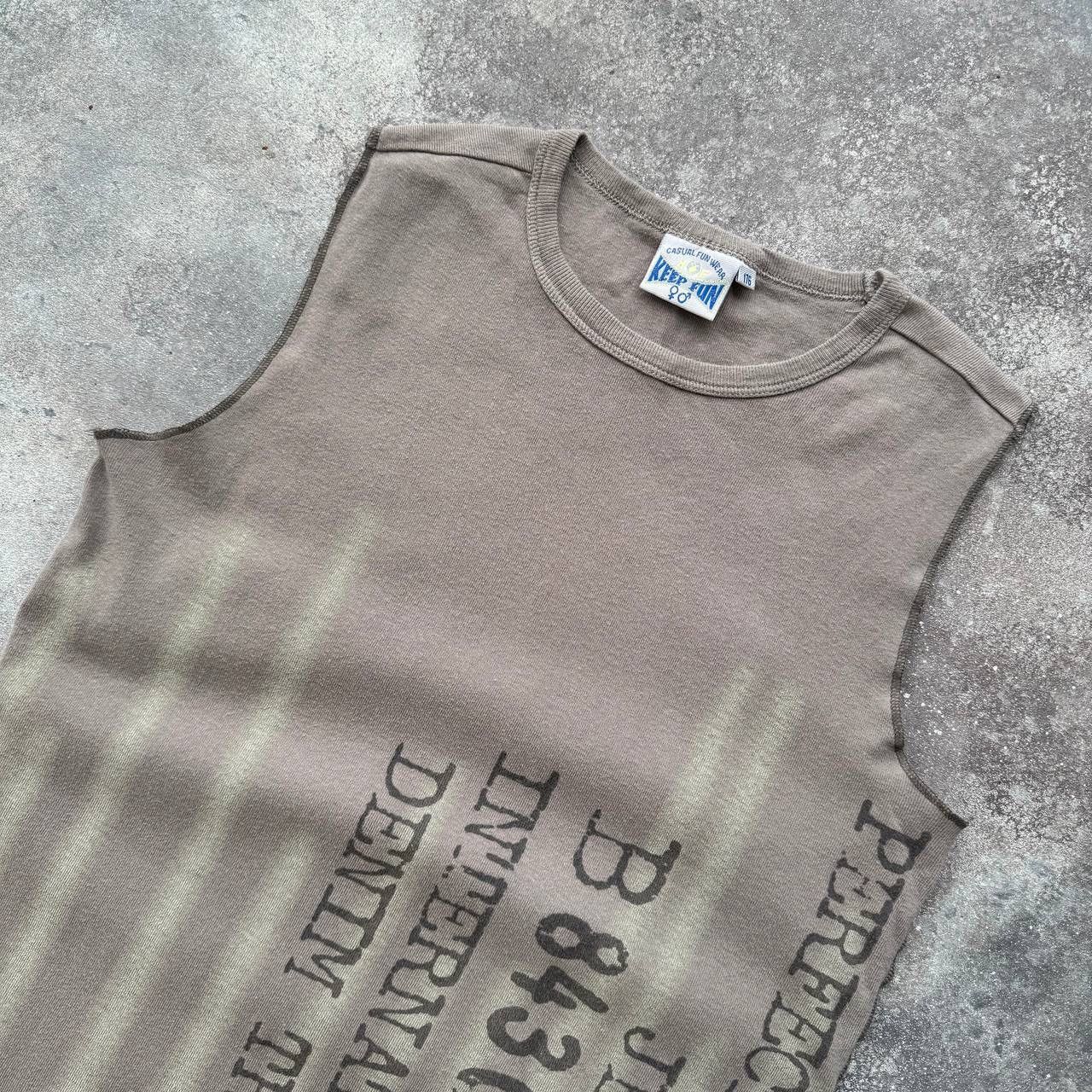 20471120 × Vintage Opium Y2K Avant-Garde Punk Rave Tank Top Size M / US 6-8 / IT 42-44 - 3 Thumbnail