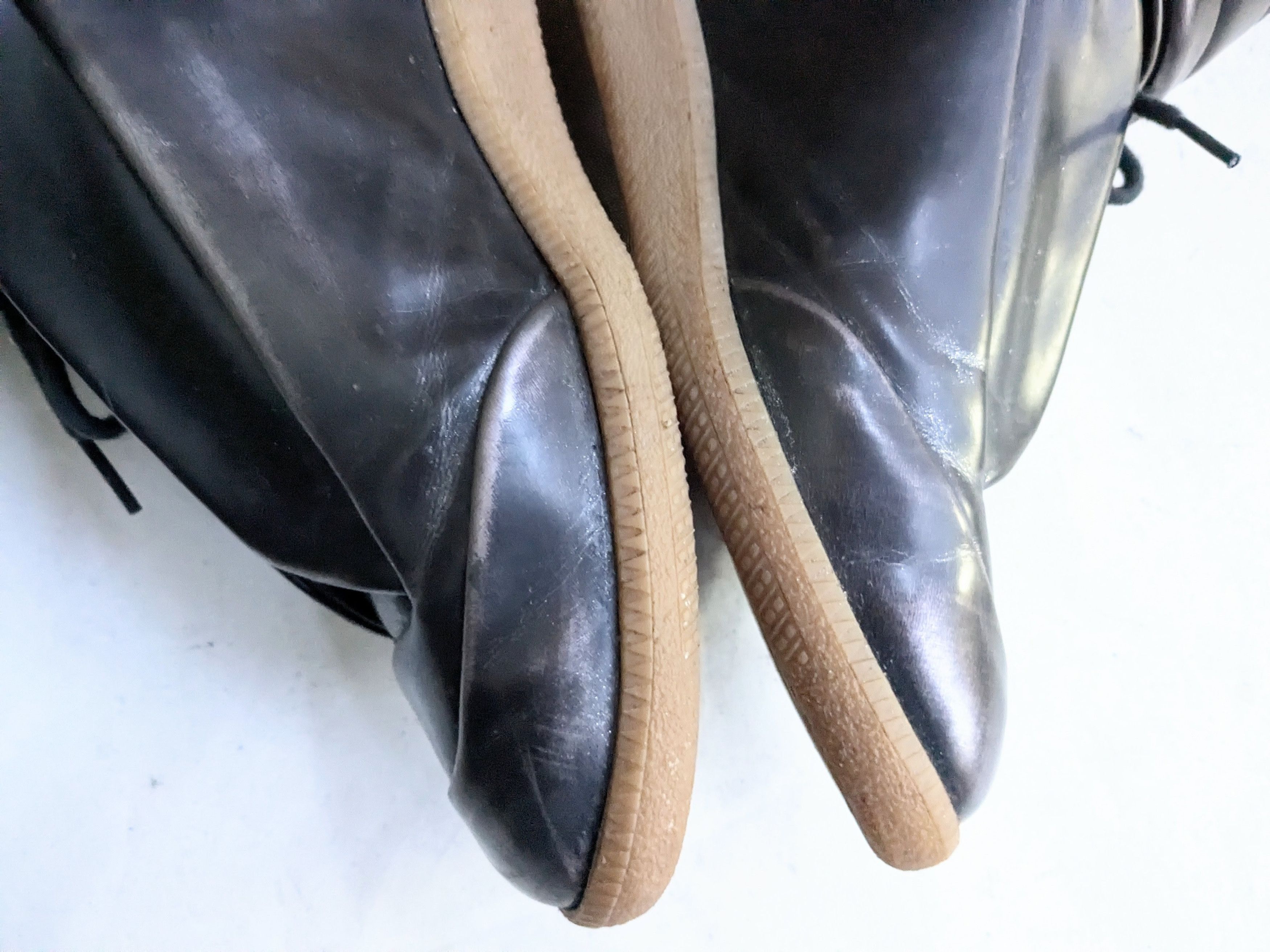 Maison Margiela Maison Margiela Future 9 42 High Tops Leather Gum Size US 9 / EU 42 - 14 Thumbnail