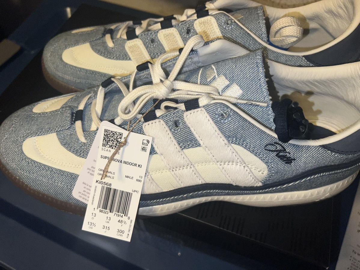 Adidas × Kith ADIDAS x KITH SUPERNOVA INDOOR DENIM size 13.5 Size US 14 / EU 47 - 2 Thumbnail