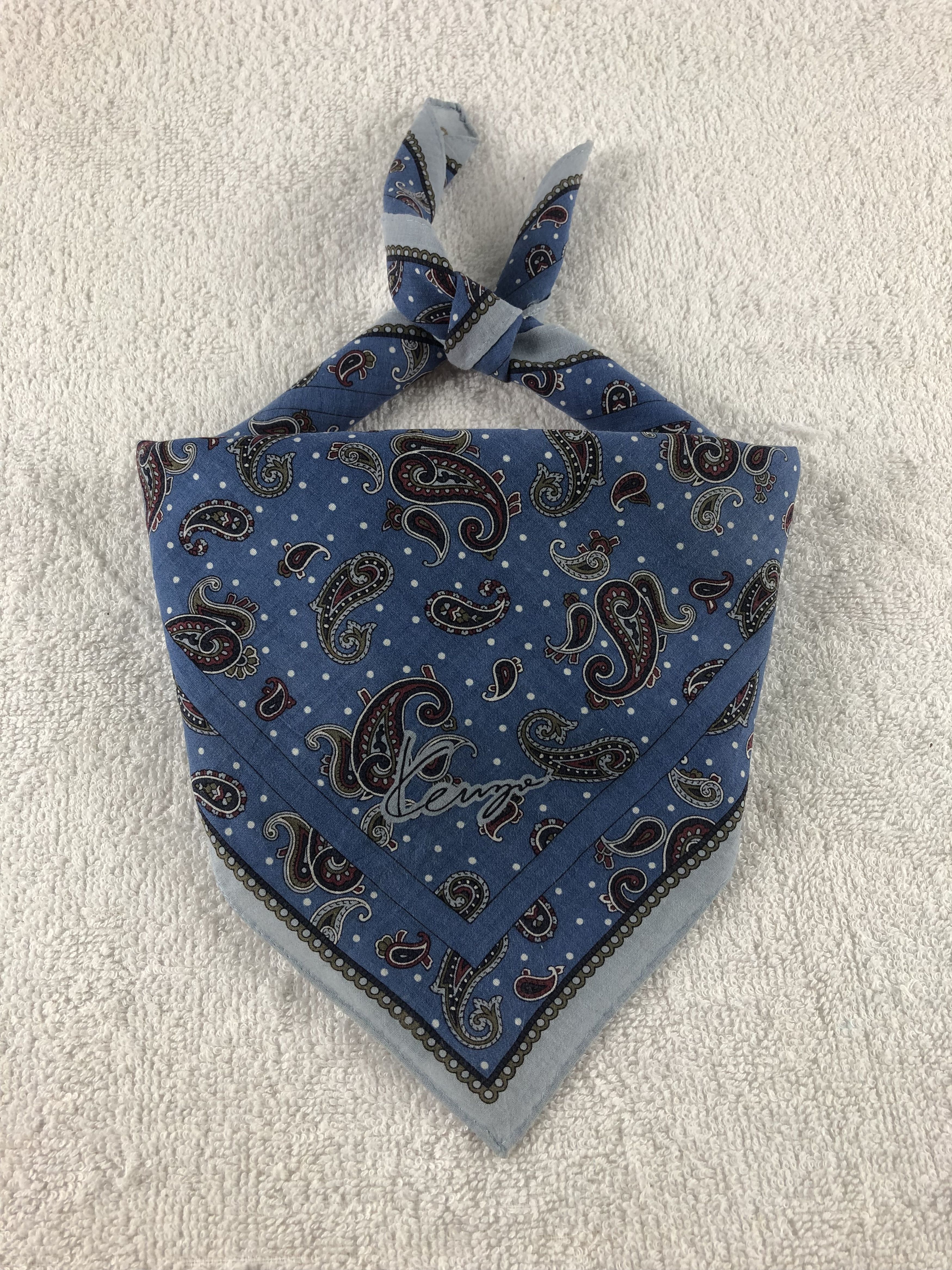 Kenzo Kenzo Paislee Handkerchief / Bandana / Neckerchief Size ONE SIZE - 2 Thumbnail