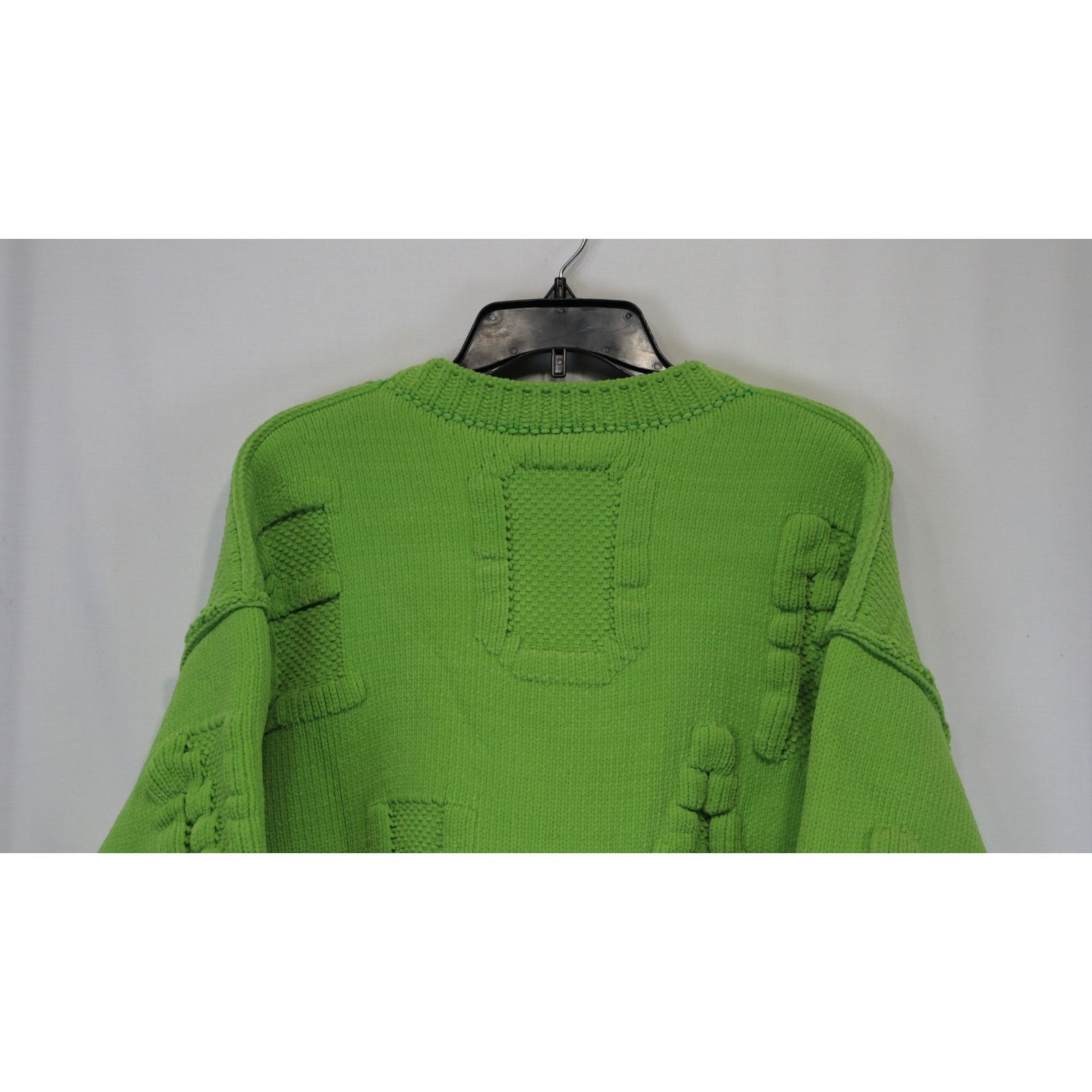 Bottega Veneta o1rshd1 Alphabet Chenille Knitwear Sweater in Green Size US S / EU 44-46 / 1 - 17 Thumbnail