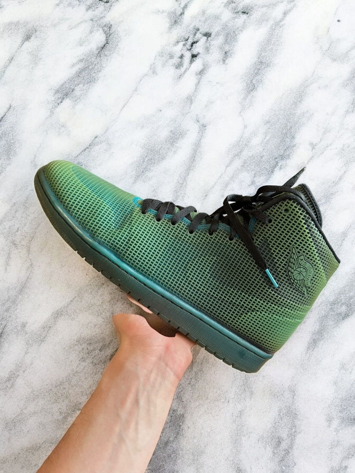 Jordan Brand × Nike Jordan 1 high 4lab1 tropical teal Size US 13 / EU 46 - 8 Thumbnail