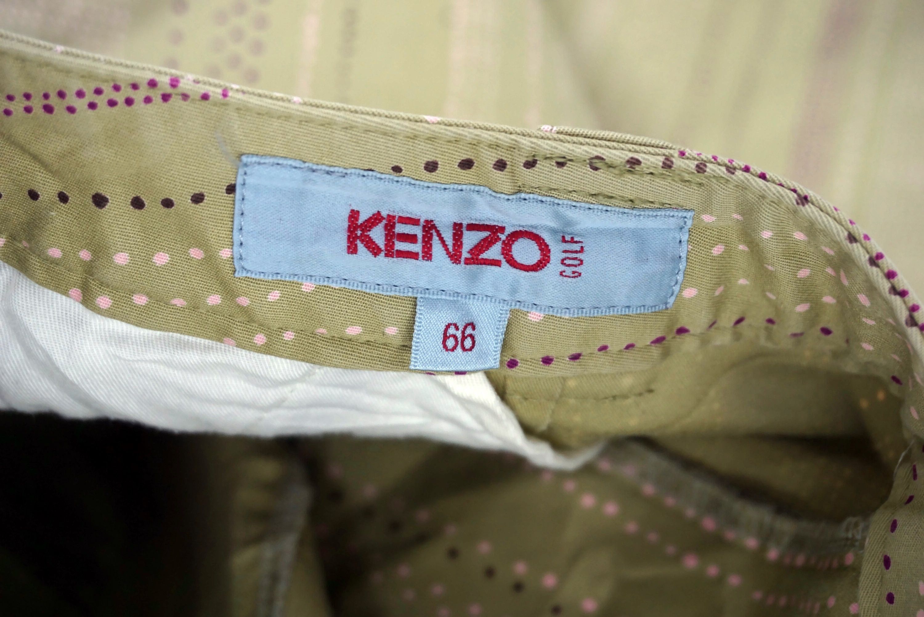 Japanese Brand Vintage Kenzo Pants fit W27xL27 Made in Japan Golf Bootcut Size 26" / US 2 / IT 38 - 10 Thumbnail