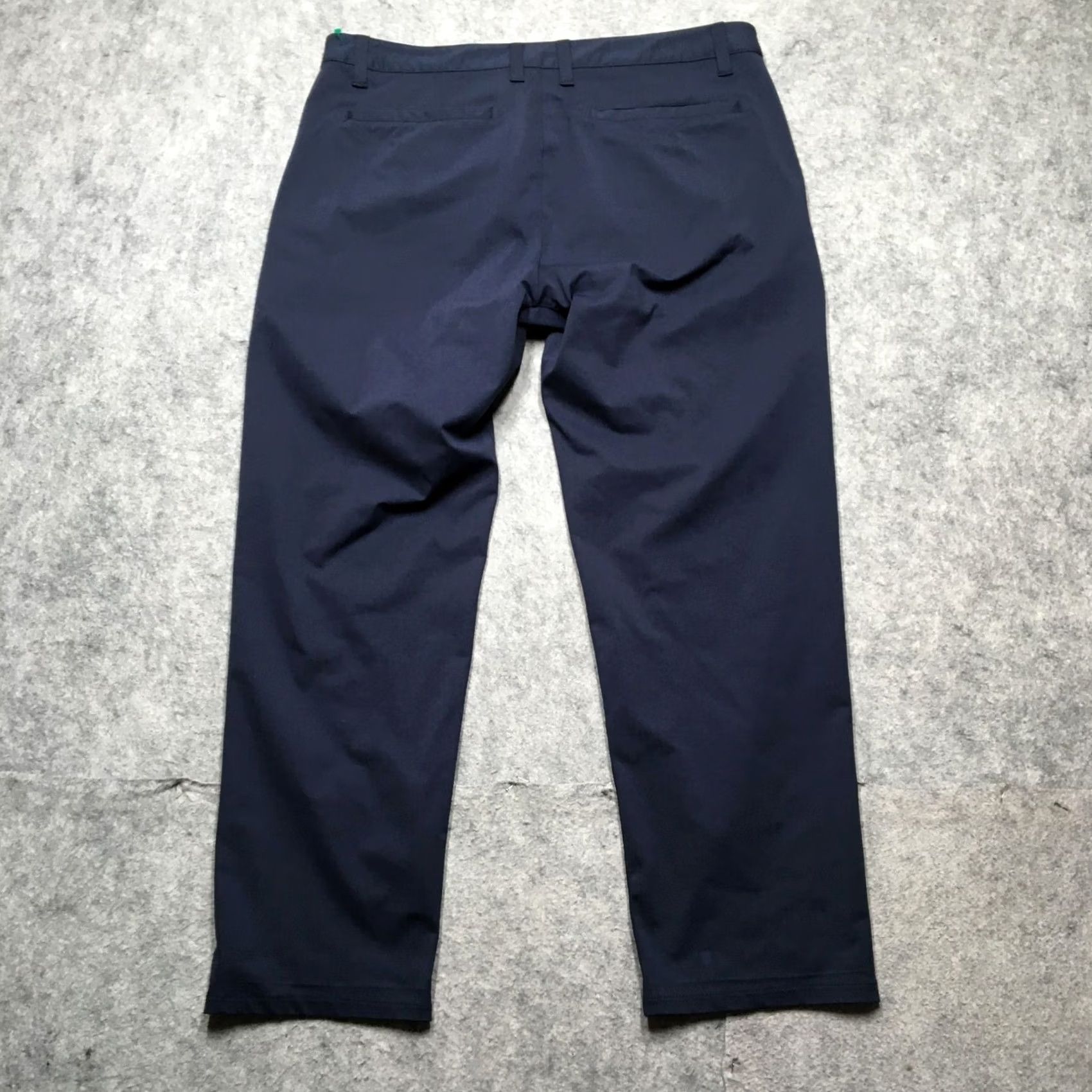 Rhone Rhone Mens Pants 34x28 Navy Blue Flat Front Athletic Chino Performance Moisture Wicking Logo Pockets Vintage: No Size US 34 / EU 50 - 7 Thumbnail