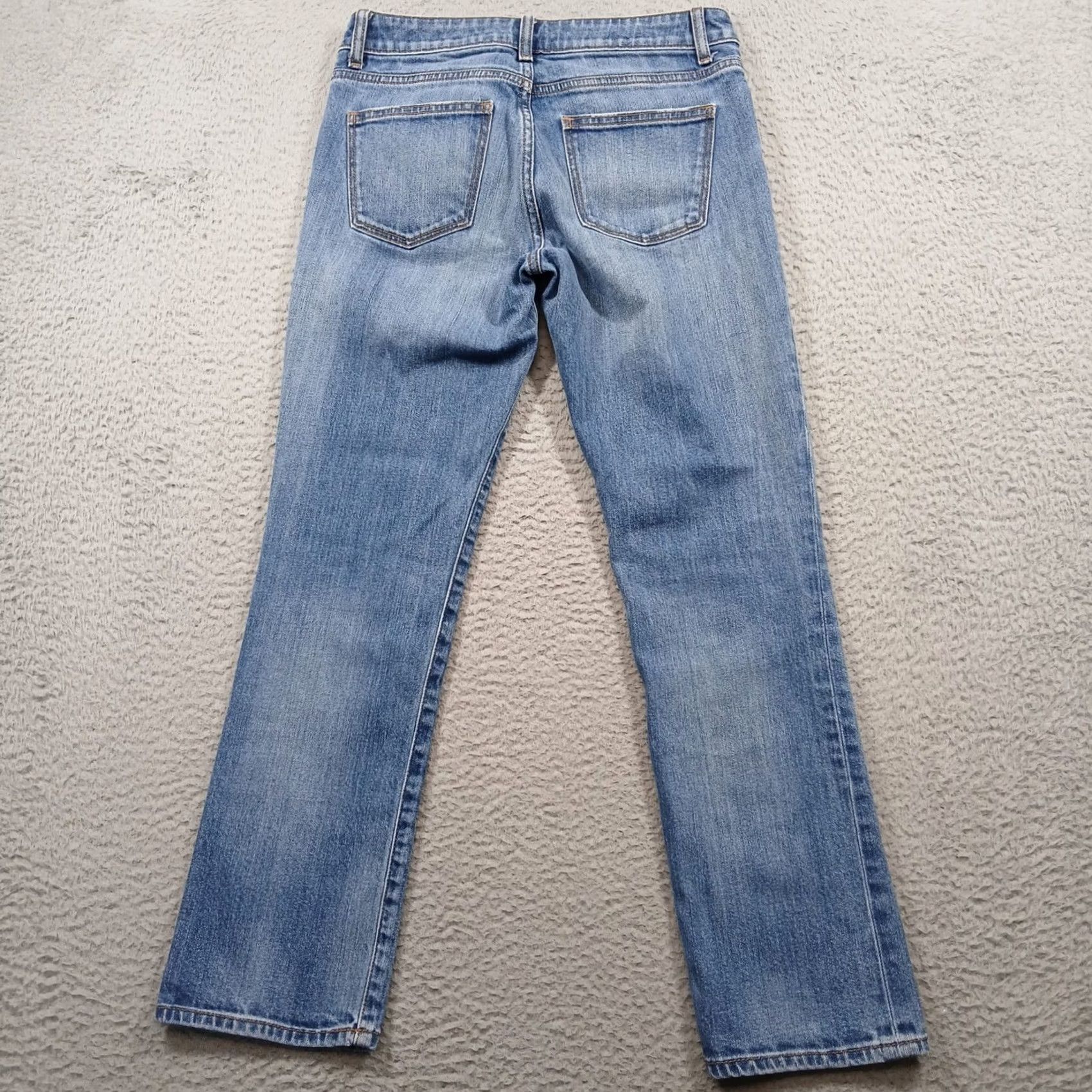 Talbots VINTAGE? No. Talbots Heritage Straight Leg Jeans Women Size 4 Blue Denim Stretch EUC Size 27" / US 4 / IT 40 - 3 Thumbnail
