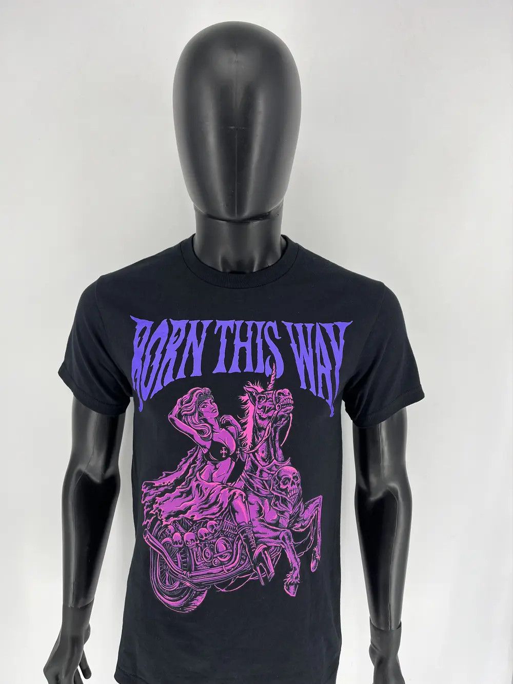 Band Tees Vintage Lady Gaga Born This Way Graphic Tee Size US M / EU 48-50 / 2 - 5 Thumbnail