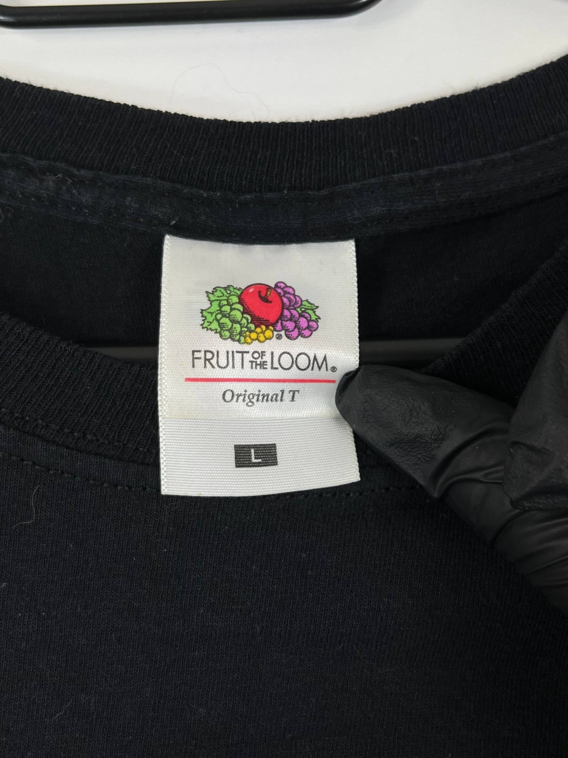 Fruit Of The Loom Slayer Vintage Metal T-Shirt Black Original Size L Size US L / EU 52-54 / 3 - 3 Thumbnail