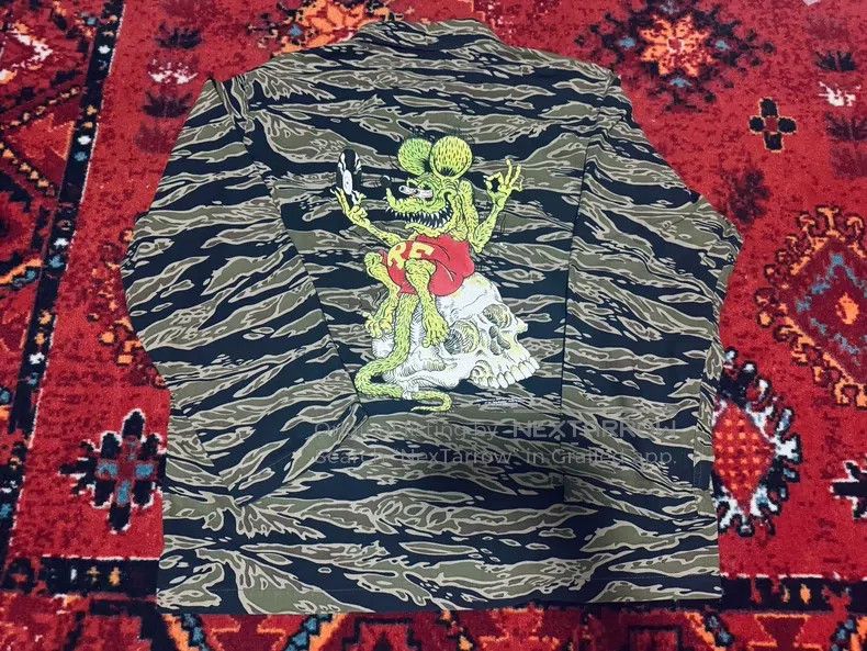 Wacko Maria Wacko Maria Tiger-patterned camouflage jacket Size US M / EU 48-50 / 2 - 1 Thumbnail
