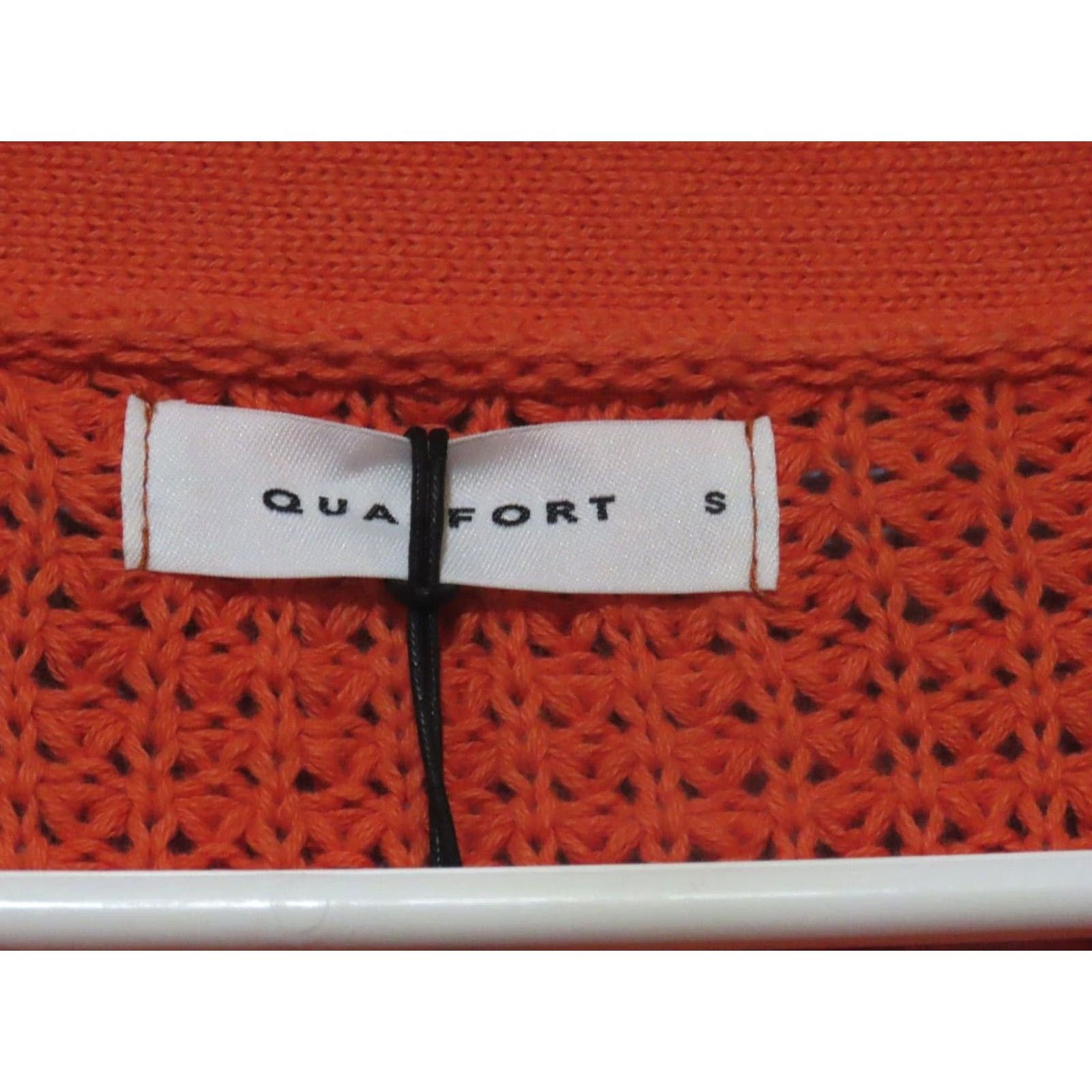 Vintage VINTAGE? Qualfort Womens Orange Cardigan Sweater Knit Button Up Oversized NWT S Cozy Bohemian Casual Womens Cardigan Size S / US 4 / IT 40 - 5 Thumbnail