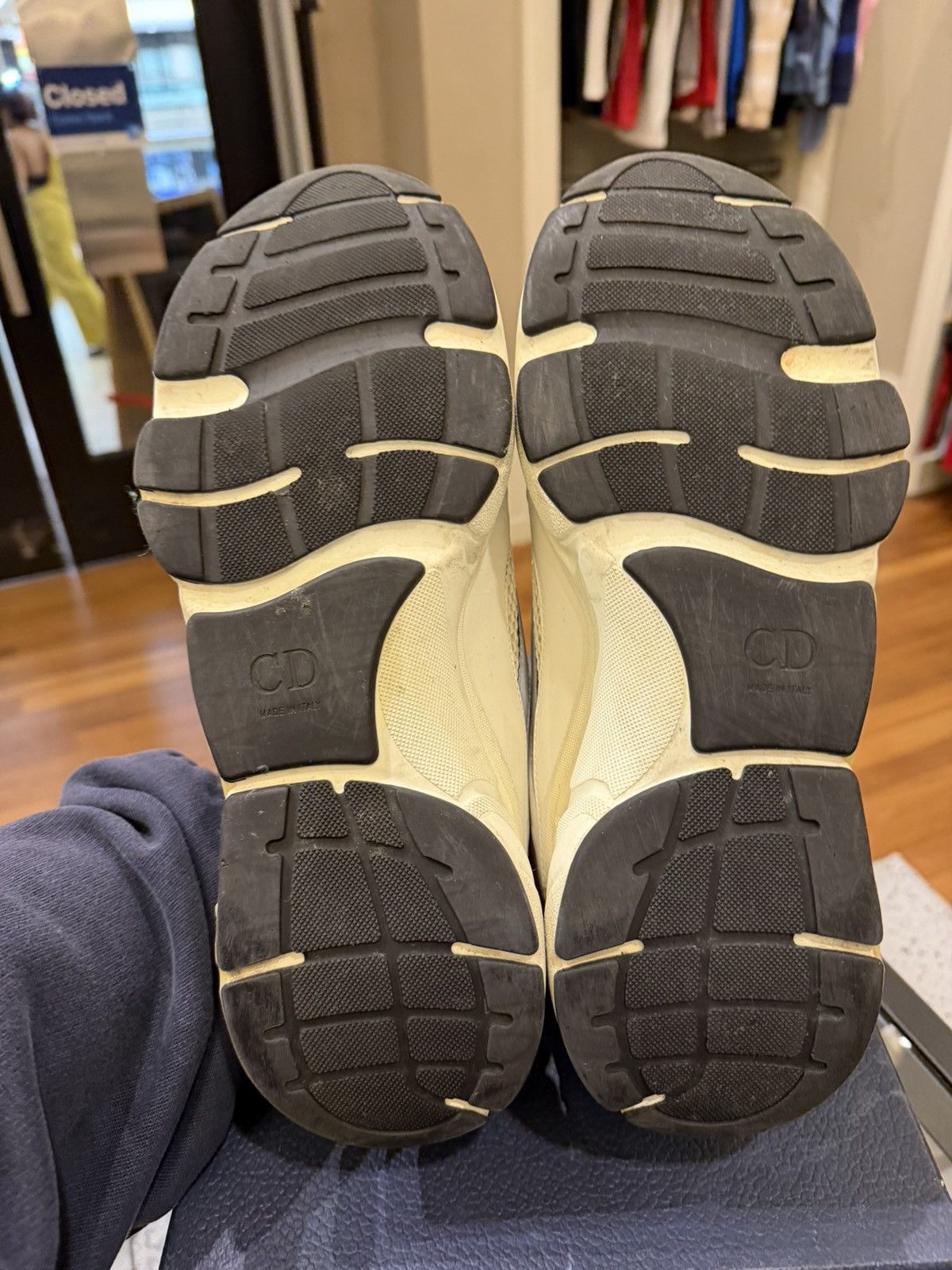 Dior Dior B22 - White/Cream Size US 13 / EU 46 - 5 Thumbnail