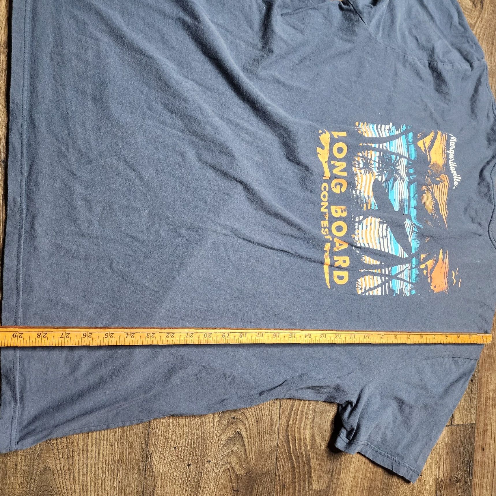 Doublet Margaritaville Surfing Wave Rider T-Shirt 3XL Double Sided Blue Unisex Adults Size US XXL / EU 58 / 5 - 4 Thumbnail