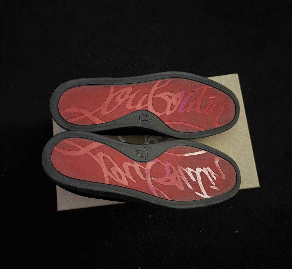Christian Louboutin Christian Louboutin Junior Flat ‘Black’ Size US 12.5 / EU 45-46 - 5 Thumbnail