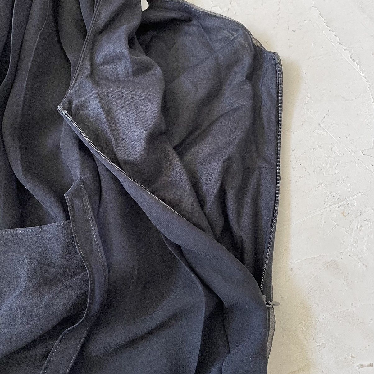 Other Lutz Huelle Asymmetrical Black Mini Dress Designer Dress Size L / US 10 / IT 46 - 13 Thumbnail