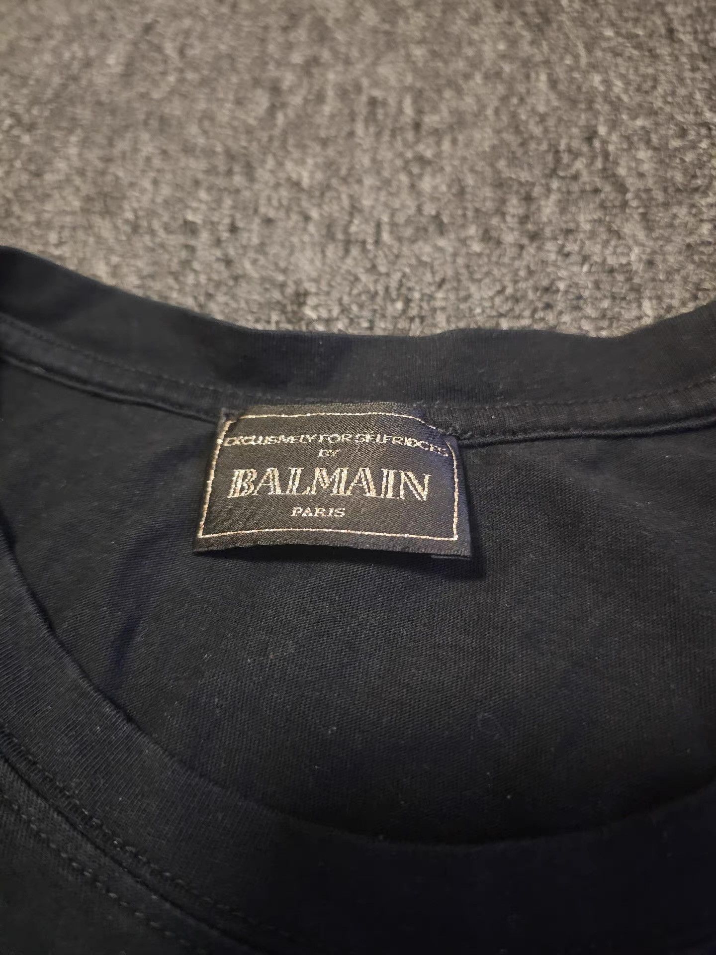 Balmain Balmain Short Sleeve T-Shirt, Q4 Size US S / EU 44-46 / 1 - 3 Thumbnail