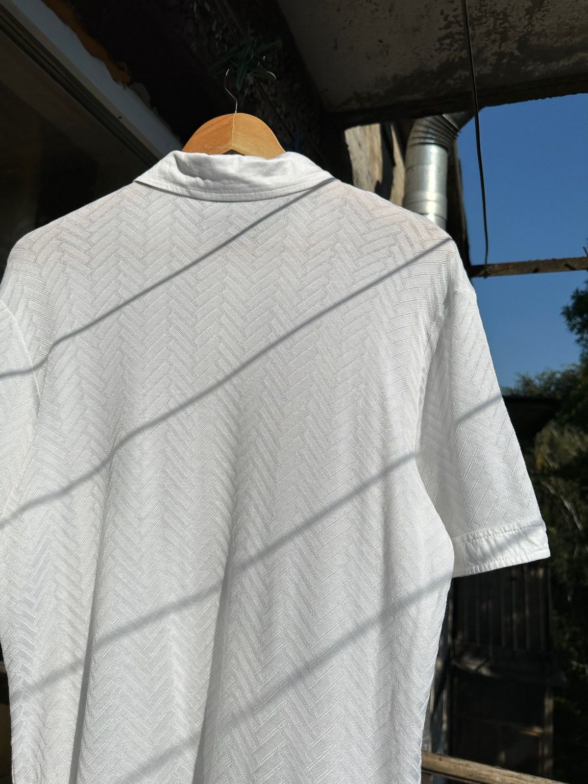 Versace Versace Collection Knit Button Up Short Sleeve Shirt Size US XL / EU 56 / 4 - 11 Thumbnail