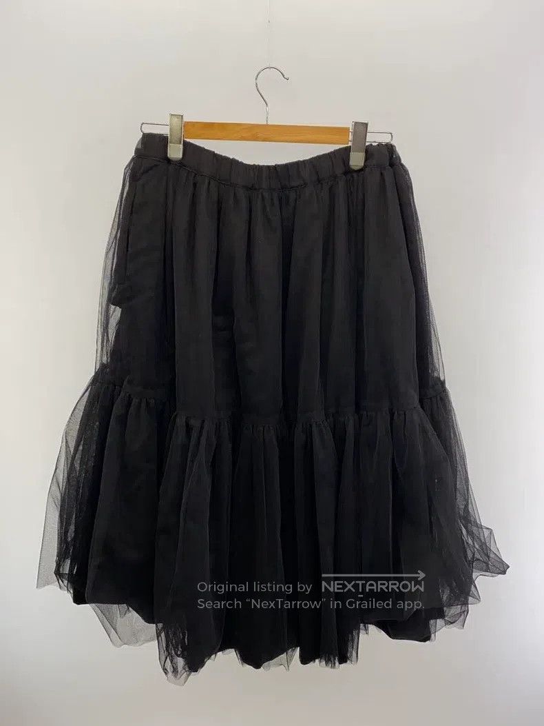 Comme des Garcons Comme des Garcons size M Black Tulle Skirt Size 23" - 2 Thumbnail
