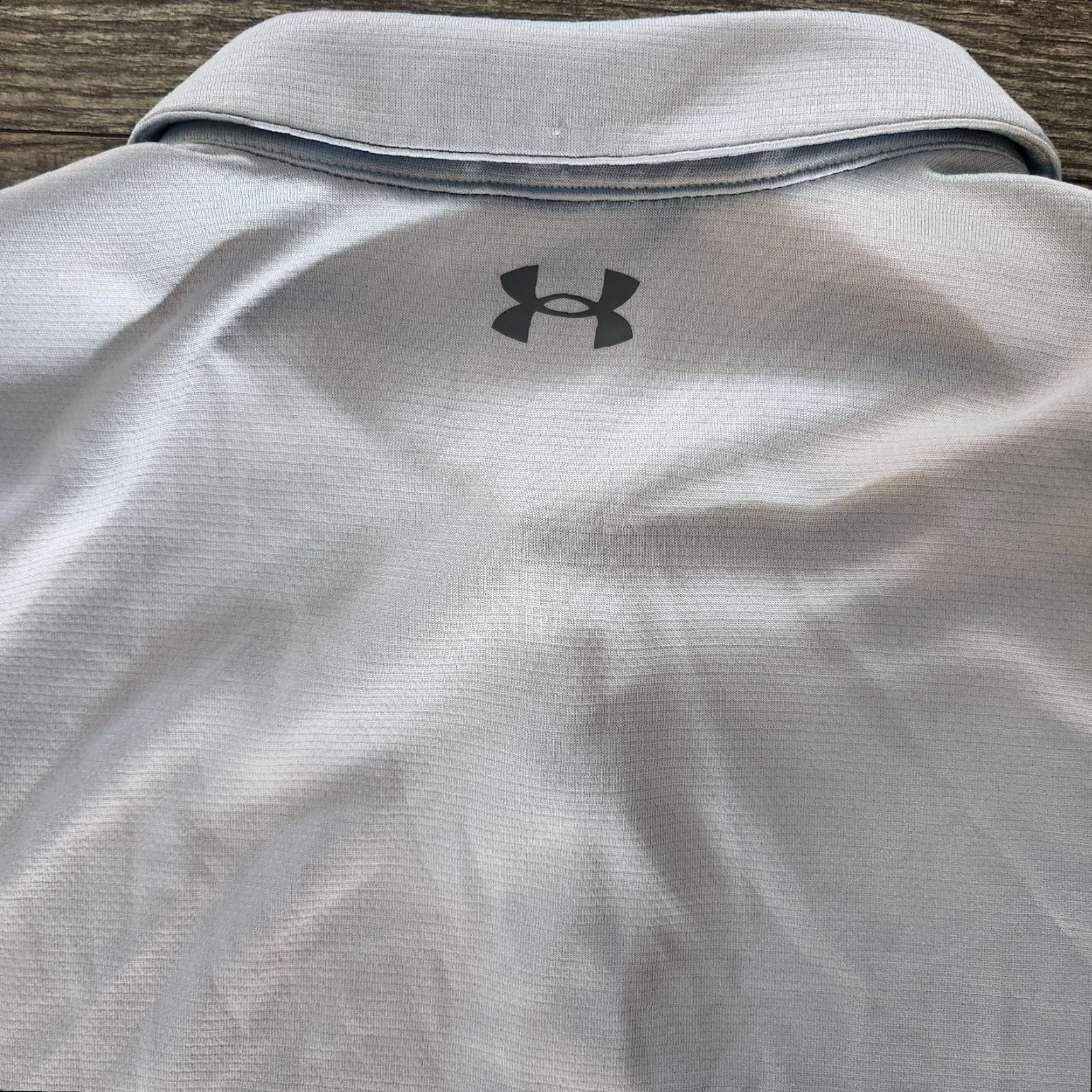 Under Armour Under Armour Golf Polo Shirt Mens Vented Short Sleeve Loose 2XL XXL Gray Silver Aerated Polo Men Golf Size US XXL / EU 58 / 5 - 7 Thumbnail